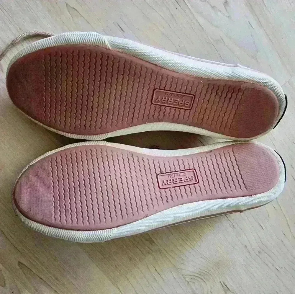 Sperry top slider lounge ltt pink metallic shoes size 6 - Picture 8 of 8